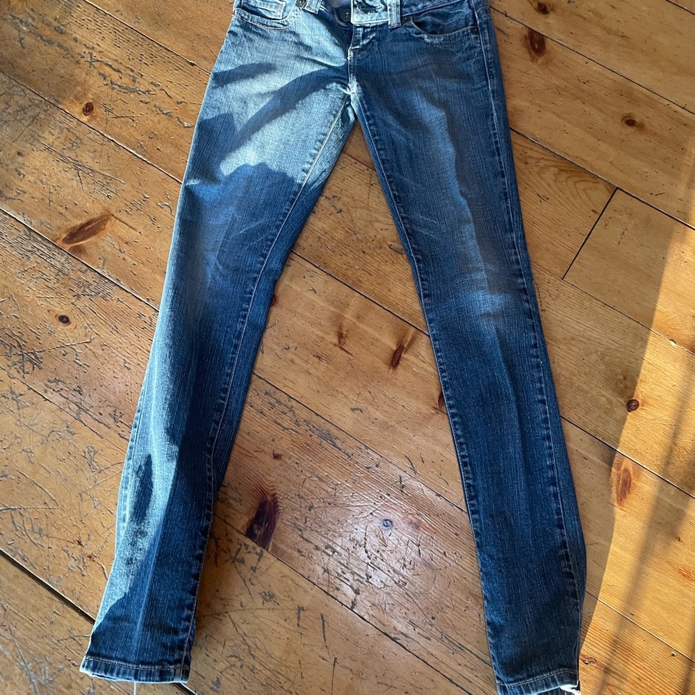 Guess Women's Straight Leg Blue Jeans